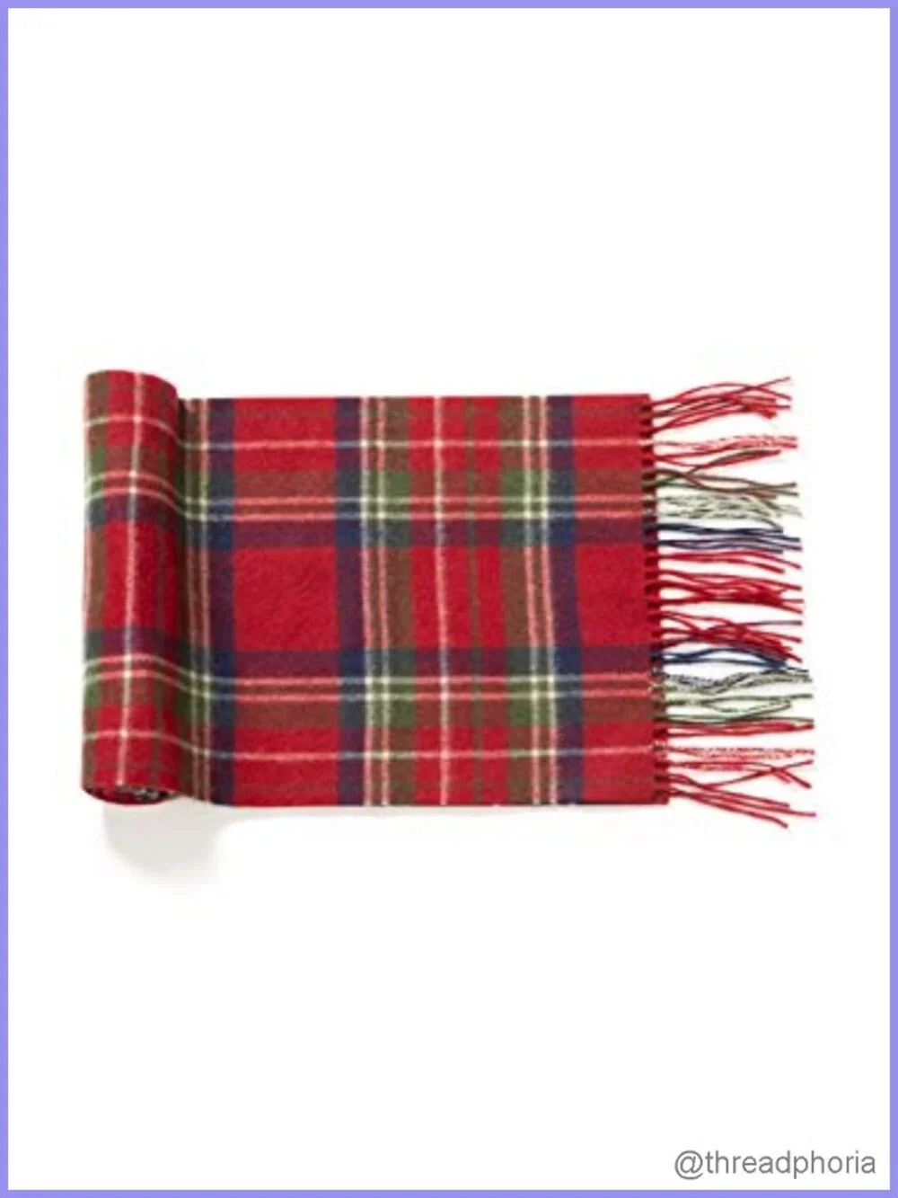 100% Pure Cashmere Winter Scarf, Soft Luxurious Fringe Wrap